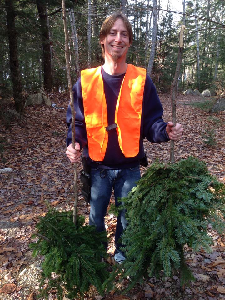 Michael Gathering Tree Tips