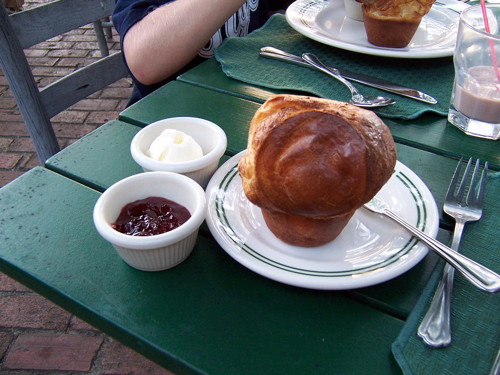 Popovers at Jordan Pond House