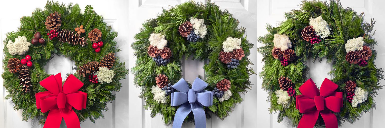 Fresh Christmas Wreaths for Sale